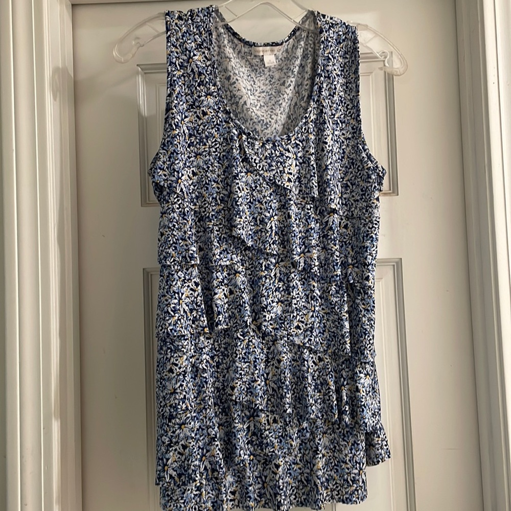 Dress barn sleeveless blouse
